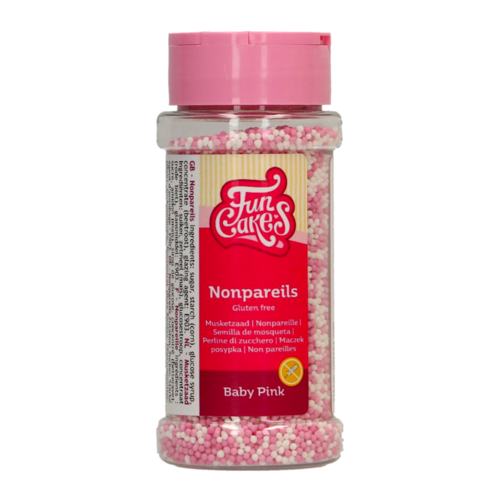 PROLAS DE ACAR (NONPAREILS) FUNCAKES - MIX ROSA BEBE [80 G]