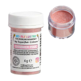 GLITTER COMESTÍVEL SUGARFLAIR - SHIMMER PINK / COR-DE-ROSA(4 G)