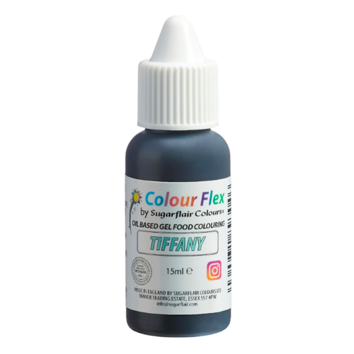 CORANTE LIPOSSOLVEL "COLOURFLEX" SUGARFLAIR - TIFFANY (15 ML)