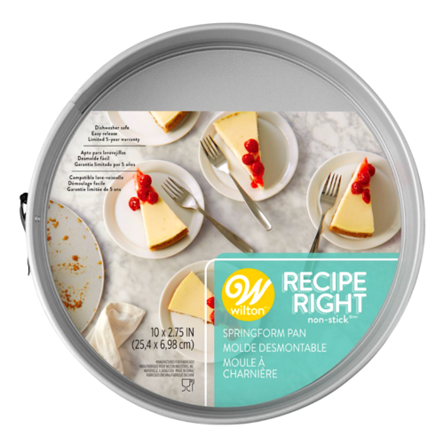 FORMA REDONDA AMOVÍVEL "RECIPE RIGHT" WILTON - 25 CM