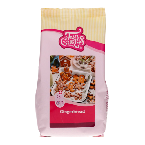 PREPARAÇÃO FUNCAKES PARA BISCOITOS DE GENGIBRE - 500 G