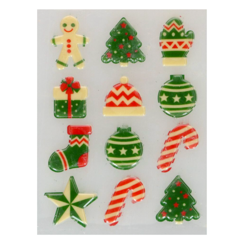 DECORAES DE CHOCOLATE FUNCAKES - FIGURAS DE NATAL