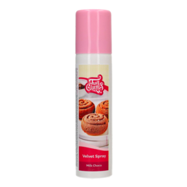 SPRAY "VELVET" EFEITO AVELUDADO FUNCAKES - CHOCOLATE COM LEITE (100 ML)