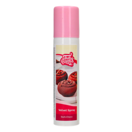 SPRAY "VELVET" EFEITO AVELUDADO FUNCAKES - CHOCOLATE ESCURO (100 ML)