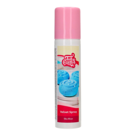 SPRAY "VELVET" EFEITO AVELUDADO FUNCAKES - AZUL CEU (100 ML)