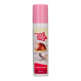 SPRAY METÁLICO FUNCAKES - BRONZE BRILHANTE (100 ML)