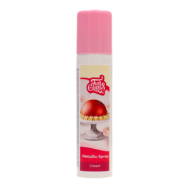 SPRAY METÁLICO FUNCAKES - COBRE BRILHANTE (100 ML)