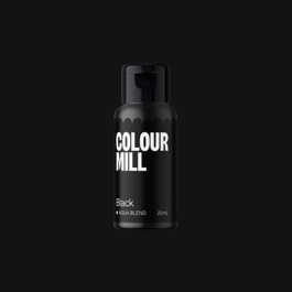 CORANTE EM GEL COLOUR MILL. - PRETO/ BLACK (20 ML)