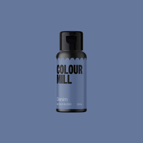 CORANTE EM GEL COLOUR MILL. - AZUL "DENIM" (20 ML)