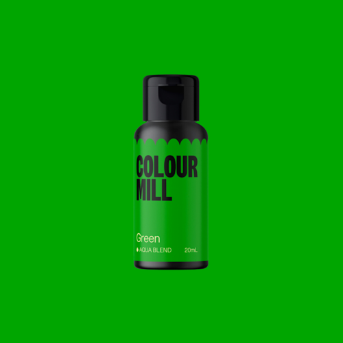 CORANTE EM GEL COLOUR MILL. - VERDE / GREEN (20 ML)