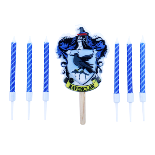 CONJUNTO DE VELAS DE ANIVERSRIO "HARRY POTTER" PME - RAVENCLAW