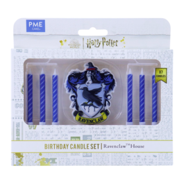 CONJUNTO DE VELAS DE ANIVERSÁRIO "HARRY POTTER" PME - RAVENCLAW