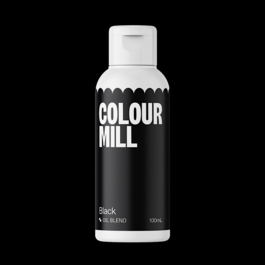 CORANTE LIPOSSOLÚVEL COLOUR MILL. - PRETO / BLACK (100 ML)