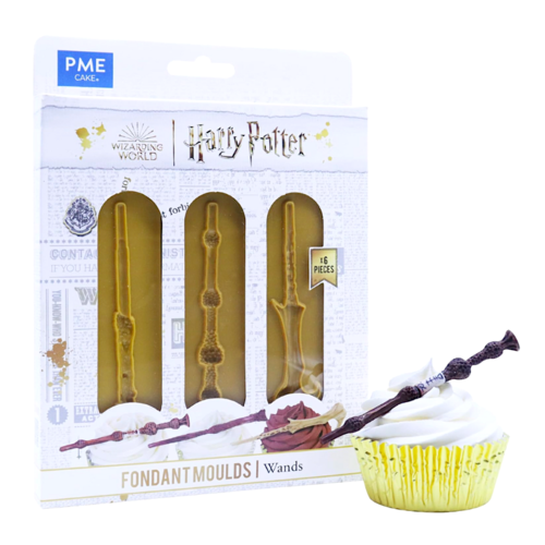 MOLDE DE FONDANT PME - VARINHAS "HARRY POTTER"