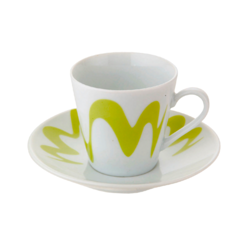 SET CAFETEIRA "MINI" TOP MOKA - VERDE (1 TAA)