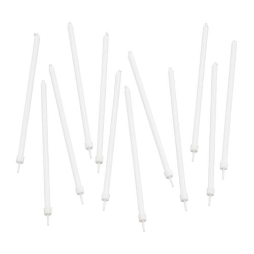 VELAS DE ANIVERSRIO WILTON - BRANCO EXTRA-LONGO