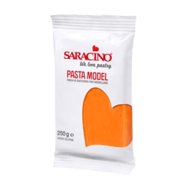 PASTA DE MODELAR SARACINO - LARANJA 250 G