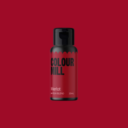 CORANTE EM GEL COLOUR MILL. - VERMELHO VINHO / MERLOT (20 ML)