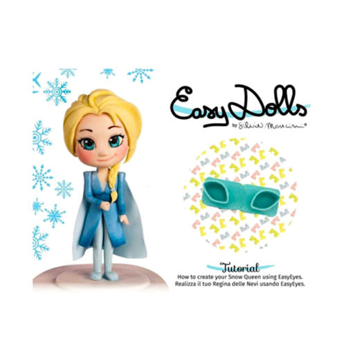 SET TUTORIAL PARA FIGURAS "POR SILVIA MANCINI" - SNOW QUEEN / RAINHA DAS NEVES