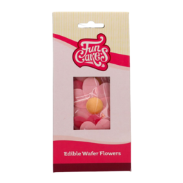 FLORES DE PAPEL WAFER FUNCAKES - VIOLETAS