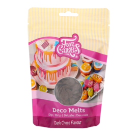 DECO MELTS FUNCAKES SABOR CHOCOLATE PRETO (250 G)