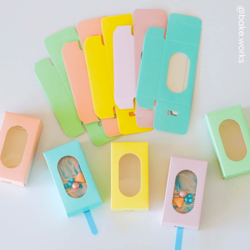 SET DE CAIXAS DE GELADO SIMPLY MAKING - AZUL PASTEL (10 U)