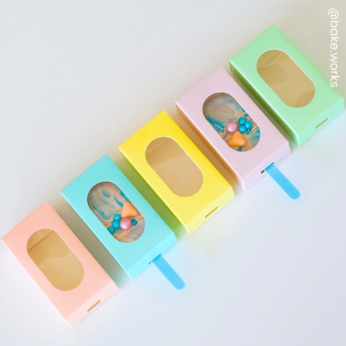 SET DE CAIXAS DE GELADO SIMPLY MAKING - PSSEGO PASTEL (10 U)