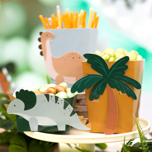 CAIXAS DE PAPEL PARTYDECO - DINOSSAUROS