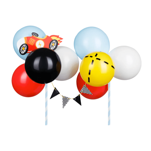 CAKE TOPPER DE BALES PARTYDECO - CARRO