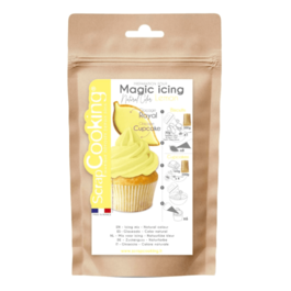 MISTURA PARA GLACÉ SCRAPCOOKING - AMARELO LIMÃO (200 G)