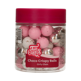 BOLINHAS CROCANTES DE CHOCOLATE FUNCAKES - GIRLY GLAM (130 G)