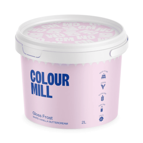 "BUTTERCREAM" (CREME DE MANTEIGA) COLOUR MILL - BLANCHE BRILLANTE 2 L