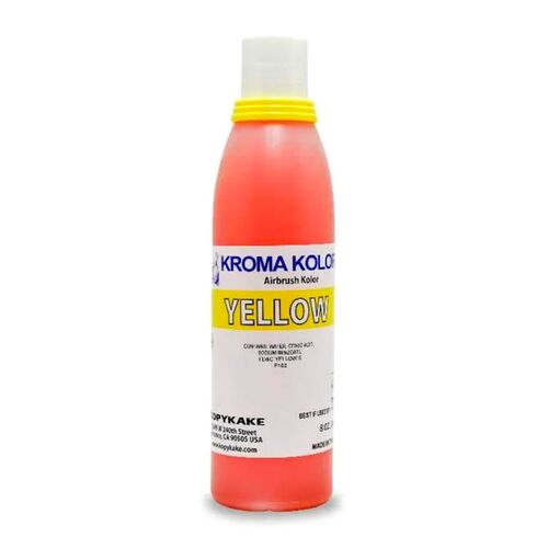 CORANTE PARA AERÓGRAFO “KROMA KOLOR” KOPYKAKE - AMARELO (118 ML)