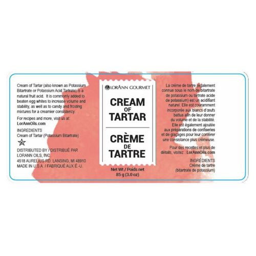 CREME DE TÁRTARO LORANN - 473 ML