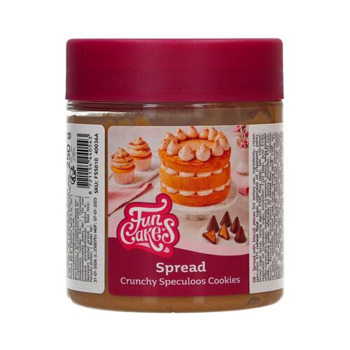 CREME PARA PASSAR FUNCAKES - CROCANTE DE SPECULOOS (250 G)